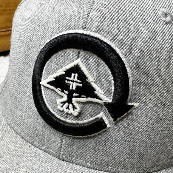 Starter X LRG True Heads Trees Embroidered Wool Snapback Trucker Cap Adult OS - Picture 3 of 12